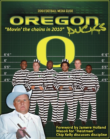 Oregon Ducks unofficial media guide