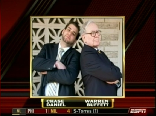 Chase Daniel and Warren Buffett