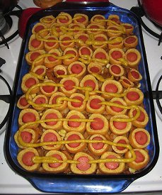 Corndog Casserole