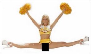 ASU cheerleader Courtney Simpson