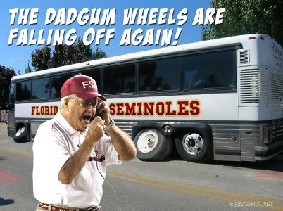 Florida State bus wheels falling off