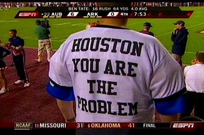 Houston is the problem