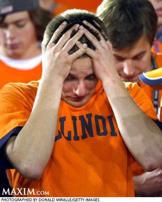 Frustrated Illini fan