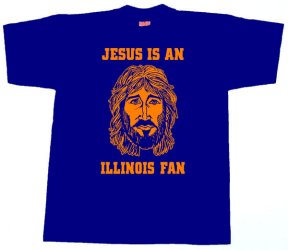Jesus Illinois fan
