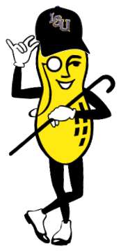 Mr. Peanut LSU hat