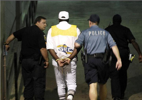 SEC Referee Arrested