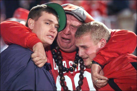 tOSU fan crying