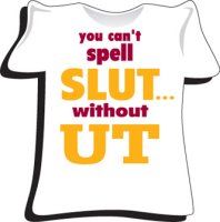 UT slut shirt
